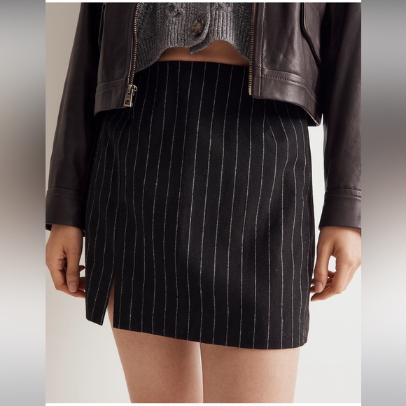 Madewell Wool-Blend Mini Skirt Size 4 NWT - Picture 5 of 10